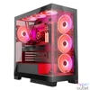 Kép 24/25 - Modecom Volcano Space Apex ARGB Tempered Glass Black gépház