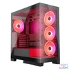 Kép 25/25 - Modecom Volcano Space Apex ARGB Tempered Glass Black gépház