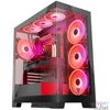 Kép 7/25 - Modecom Volcano Space Apex ARGB Tempered Glass Black gépház