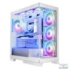 Kép 1/23 - Modecom Volcano Space Apex ARGB Tempered Glass White gépház