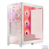 Kép 10/23 - Modecom Volcano Space Apex ARGB Tempered Glass White gépház