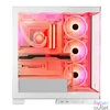 Kép 14/23 - Modecom Volcano Space Apex ARGB Tempered Glass White gépház
