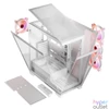 Kép 20/23 - Modecom Volcano Space Apex ARGB Tempered Glass White gépház