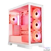 Kép 3/23 - Modecom Volcano Space Apex ARGB Tempered Glass White gépház