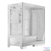 Kép 2/6 - Modecom Volcano Space Midi Tempered Glass White gépház