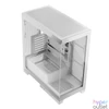 Kép 3/6 - Modecom Volcano Space Midi Tempered Glass White gépház