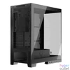 Kép 2/6 - Modecom Volcano Space Midi Tempered Glass Black gépház