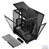 Kép 6/6 - Modecom Volcano Space Midi Tempered Glass Black gépház