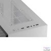 Kép 3/4 - MS Fighter S301 Gaming Tempered Glass Window White gépház