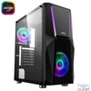 Kép 1/19 - Njoy Fort Tempered Glass Black gépház
