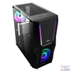 Kép 11/19 - Njoy Fort Tempered Glass Black gépház