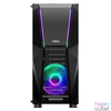 Kép 5/19 - Njoy Fort Tempered Glass Black gépház
