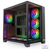 Kép 1/7 - Njoy Aura Tempered Glass Black gépház