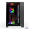 Kép 2/7 - Njoy Aura Tempered Glass Black gépház