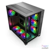 Kép 4/7 - Njoy Aura Tempered Glass Black gépház
