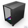 Kép 5/7 - Njoy Aura Tempered Glass Black gépház