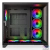 Kép 7/7 - Njoy Aura Tempered Glass Black gépház