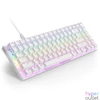 Kép 3/5 - NZXT Function 2 MiniTKL Gaming Keyboard Matte White UK billentyűzet