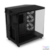 Kép 4/6 - NZXT H6 Flow RGB (2023) Tempered Glass Matte Black gépház