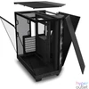 Kép 5/6 - NZXT H6 Flow RGB (2023) Tempered Glass Matte Black gépház