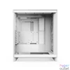 Kép 2/6 - NZXT H7 Flow (2024) Tempered Glass Matte White gépház