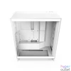 Kép 3/6 - NZXT H7 Flow RGB (2024) Tempered Glass Matte White gépház