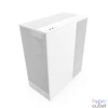 Kép 4/6 - NZXT H7 Flow RGB (2024) Tempered Glass Matte White gépház