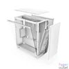 Kép 5/6 - NZXT H7 Flow RGB (2024) Tempered Glass Matte White gépház