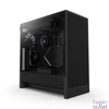 Kép 1/6 - NZXT H5 Flow (2024) Tempered Glass Black gépház