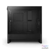 Kép 2/6 - NZXT H5 Flow (2024) Tempered Glass Black gépház