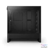 Kép 2/6 - NZXT H5 Flow RGB (2024) Tempered Glass Black gépház