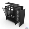 Kép 5/6 - NZXT H5 Flow RGB (2024) Tempered Glass Black gépház