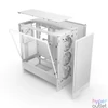 Kép 5/6 - NZXT H5 Flow RGB (2024) Tempered Glass White gépház
