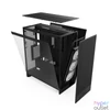 Kép 5/6 - NZXT H7 Flow RGB (2024) Tempered Glass Matte Black gépház