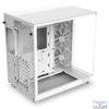 Kép 4/6 - NZXT H6 Flow (2023) Tempered Glass Matte White gépház