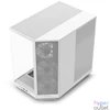 Kép 3/6 - NZXT H6 Flow RGB (2023) Tempered Glass Matte White gépház