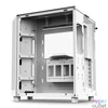 Kép 6/6 - NZXT H6 Flow RGB (2023) Tempered Glass Matte White gépház