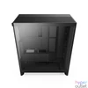 Kép 3/6 - NZXT H7 Flow (2024) Tempered Glass Matte Black gépház
