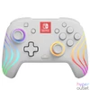 Kép 1/7 - PDP Afterglow Wave Wireless Controller for Nintendo Switch White gamepad