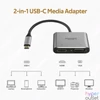 Kép 3/6 - Promate  MediaHub-C2 High Definition USB-C Display Adapter speciális átalakító