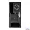 Kép 6/6 - Rampage Everest Flat Mesh RGB Tempered Glass Black gépház