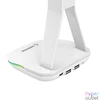 Kép 5/5 - Rampage Tower T14 RGB Headset Stand White