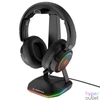 Kép 1/5 - Rampage Tower T14 RGB Headset Stand Black