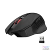 Kép 3/4 - Redragon M656 Gainer Wireless Gaming Mouse Black/Red egér