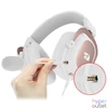 Kép 6/8 - Redragon Zeus 7.1 Gaming Headset White