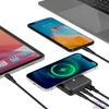 Kép 11/25 - RivaCase VA2604 Magsafe Qi Wireless15W + QC/PD20W 10000mAh Powerbank Black