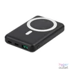 Kép 13/25 - RivaCase VA2604 Magsafe Qi Wireless15W + QC/PD20W 10000mAh Powerbank Black
