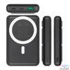 Kép 7/25 - RivaCase VA2604 Magsafe Qi Wireless15W + QC/PD20W 10000mAh Powerbank Black