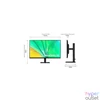 Kép 3/5 - Samsung 32" LS32D600UAUXEN IPS LED monitor