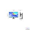 Kép 7/7 - Samsung 32" LS32D800EAUXEN LED monitor